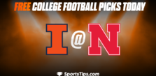 Free College Football Picks Today: Nebraska Cornhuskers vs Illinois Fighting Illini 10/29/22