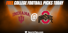 Free College Football Picks Today: Ohio State Buckeyes vs Indiana Hoosiers 11/12/22