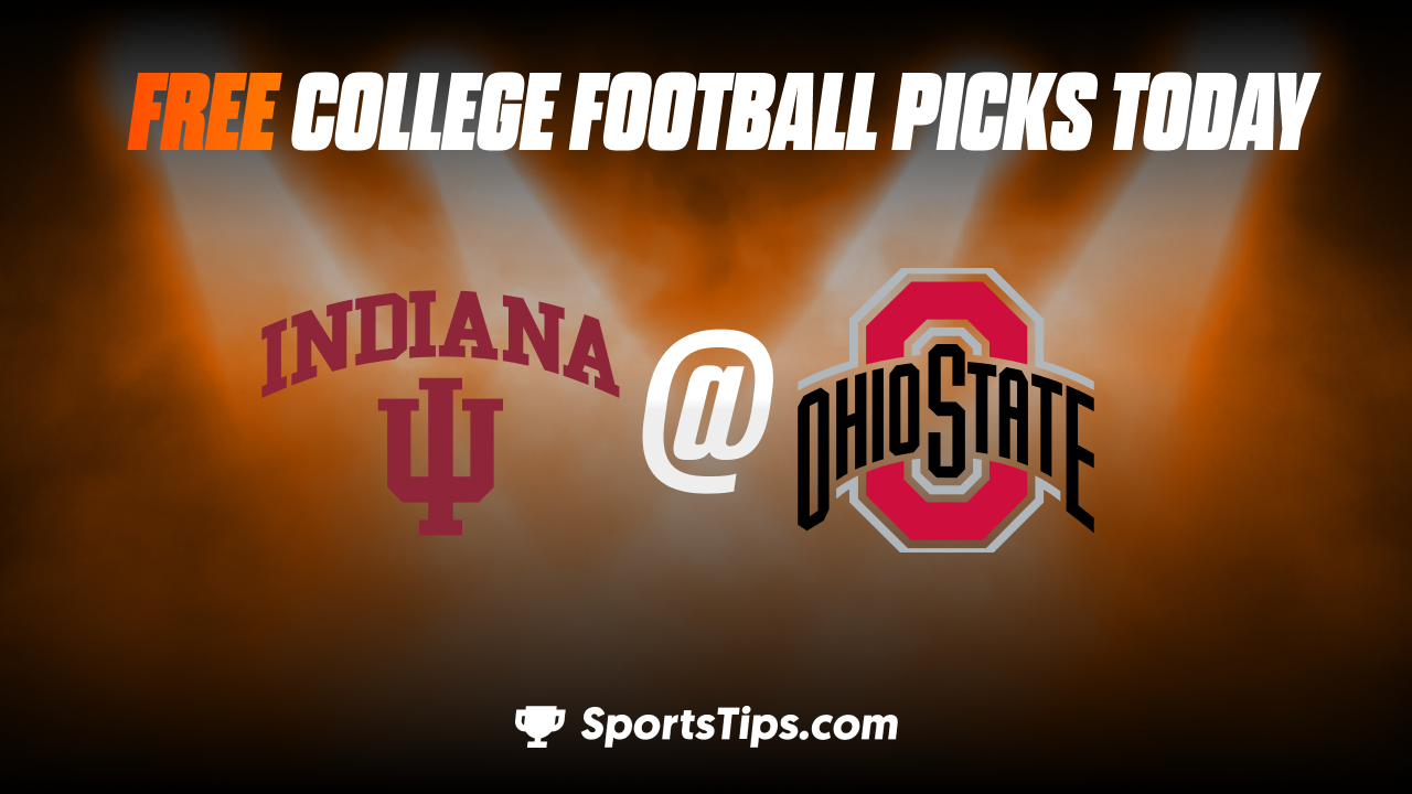Free College Football Picks Today: Ohio State Buckeyes vs Indiana Hoosiers 11/12/22