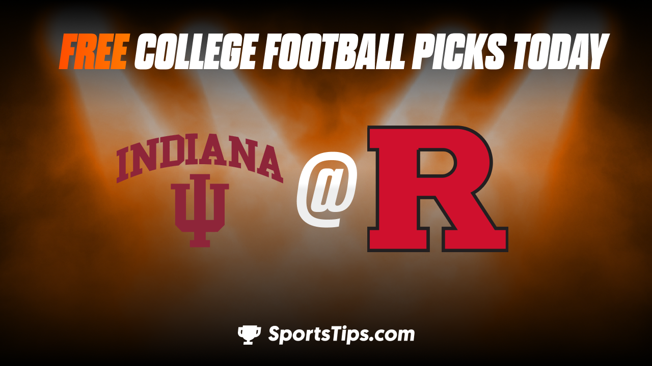 Free College Football Picks Today: Rutgers Scarlet Knights vs Indiana Hoosiers 10/22/22