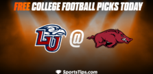 Free College Football Picks Today: Arkansas Razorbacks vs Liberty Flames 11/5/22