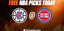Free NBA Picks Today: Detroit Pistons vs Los Angeles Clippers 12/26/22