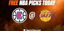 Free NBA Picks Today: Los Angeles Lakers vs Los Angeles Clippers 1/24/23