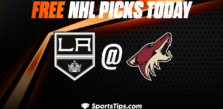 Free NHL Picks Today: Arizona Coyotes vs Los Angeles Kings 12/23/22