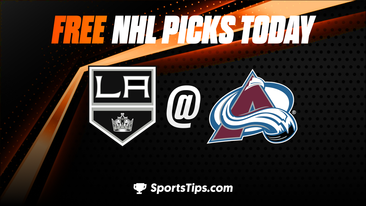 Free NHL Picks Today: Colorado Avalanche vs Los Angeles Kings 12/29/22