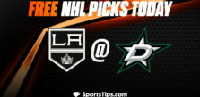 Free NHL Picks Today: Dallas Stars vs Los Angeles Kings 11/1/22
