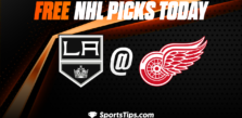 Free NHL Picks Today: Detroit Red Wings vs Los Angeles Kings 10/17/22