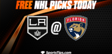 Free NHL Picks Today: Florida Panthers vs Los Angeles Kings 1/27/23