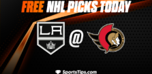 Free NHL Picks Today: Ottawa Senators vs Los Angeles Kings 12/6/22