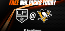 Free NHL Picks Today: Pittsburgh Penguins vs Los Angeles Kings 10/20/22