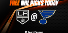 Free NHL Picks Today: St. Louis Blues vs Los Angeles Kings 10/31/22