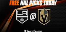Free NHL Picks Today: Vegas Golden Knights vs Los Angeles Kings 4/6/23