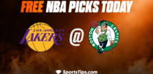 Free NBA Picks Today: Boston Celtics vs Los Angeles Lakers 1/28/23