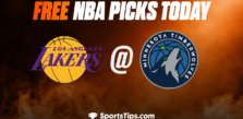Free NBA Picks Today: Minnesota Timberwolves vs Los Angeles Lakers 10/28/22