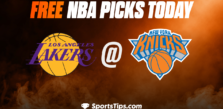Free NBA Picks Today: New York Knicks vs Los Angeles Lakers 1/31/23