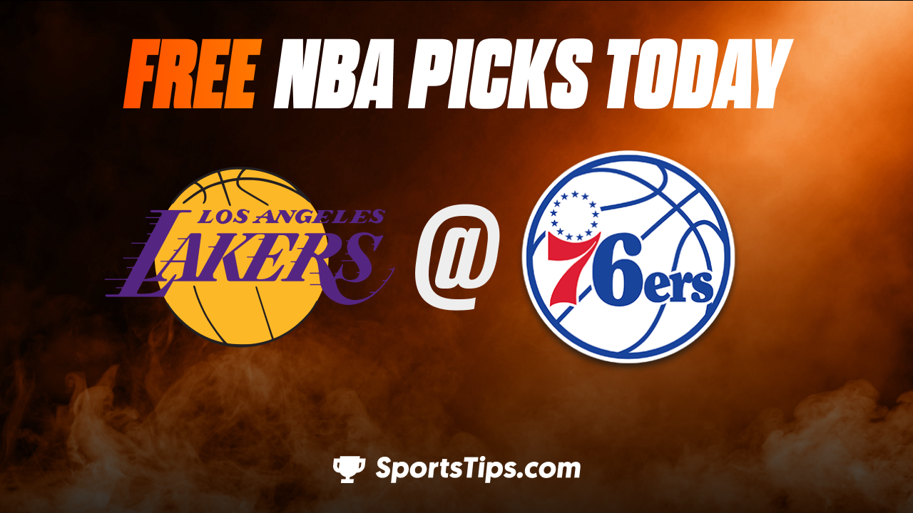 Free NBA Picks Today: Philadelphia 76ers vs Los Angeles Lakers 12/9/22