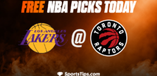 Free NBA Picks Today: Toronto Raptors vs Los Angeles Lakers 12/7/22