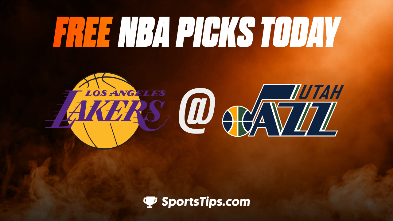 Free NBA Picks Today: Utah Jazz vs Los Angeles Lakers 4/4/23