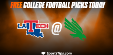 Free College Football Picks Today: North Texas Mean Green vs Louisiana Tech Bulldogs 10/15/22