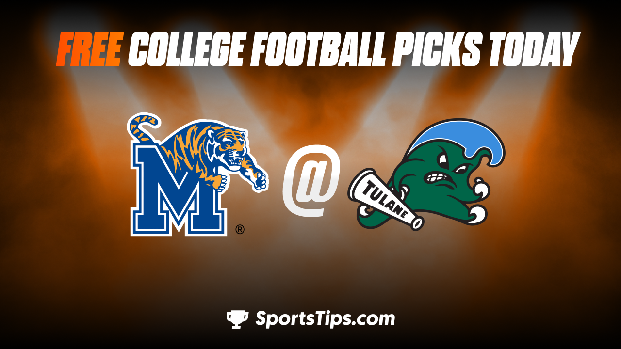 Free College Football Picks Today: Tulane Green Wave vs Memphis Tigers 10/22/22