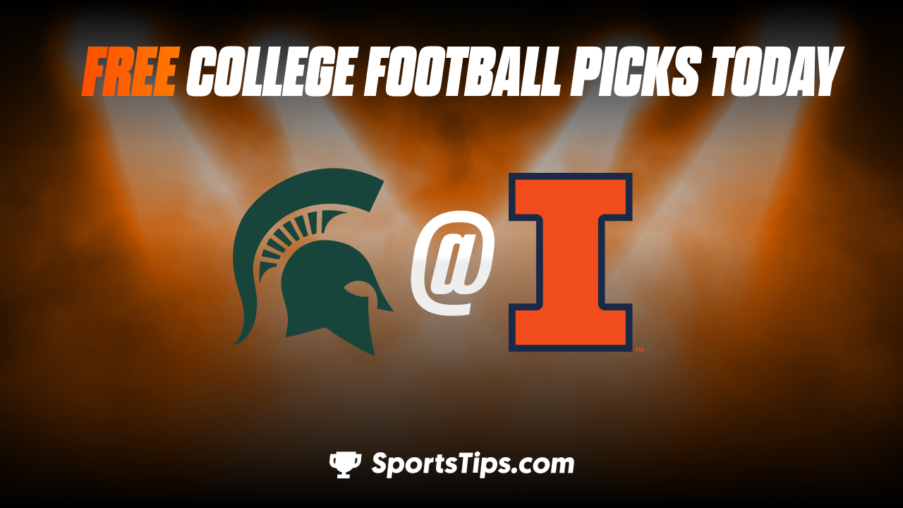 Free College Football Picks Today: Illinois Fighting Illini vs Michigan State Spartans 11/5/22