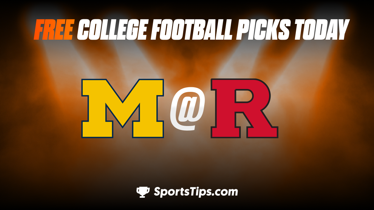 Free College Football Picks Today: Rutgers Scarlet Knights vs Michigan Wolverines 11/5/22