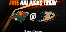 Free NHL Picks Today: Anaheim Ducks vs Minnesota Wild 12/21/22