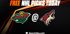 Free NHL Picks Today: Arizona Coyotes vs Minnesota Wild 3/12/23