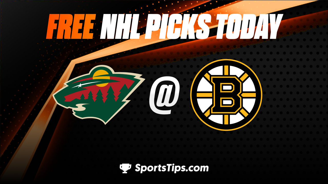 Free NHL Picks Today: Boston Bruins vs Minnesota Wild 10/22/22