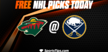 Free NHL Picks Today: Buffalo Sabres vs Minnesota Wild 1/7/23