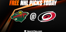 Free NHL Picks Today: Carolina Hurricanes vs Minnesota Wild 1/19/23
