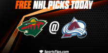 Free NHL Picks Today: Colorado Avalanche vs Minnesota Wild 3/29/23