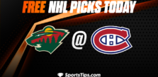 Free NHL Picks Today: Montreal Canadiens vs Minnesota Wild 10/25/22