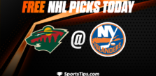 Free NHL Picks Today: New York Islanders vs Minnesota Wild 1/12/23