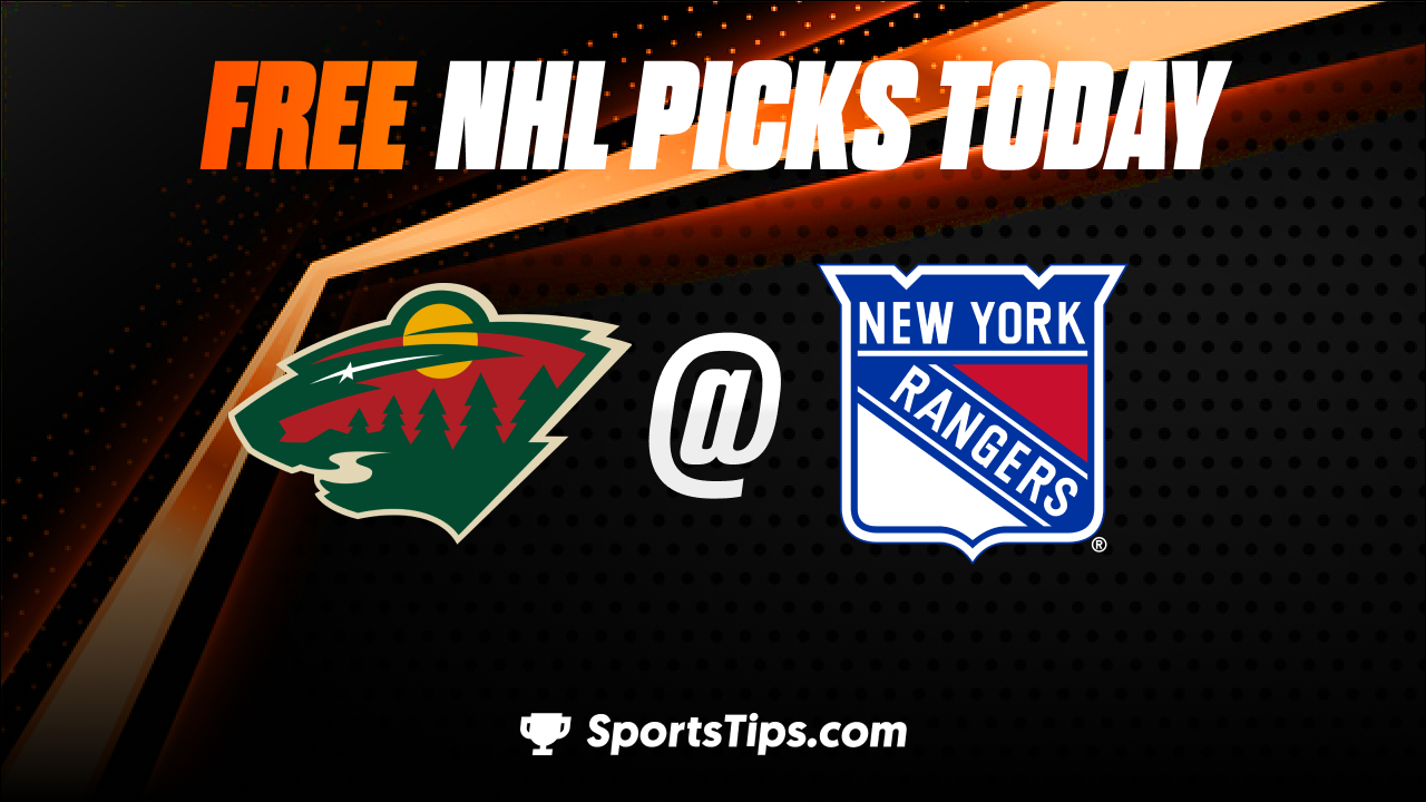 Free NHL Picks Today: New York Rangers vs Minnesota Wild 1/10/23