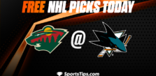 Free NHL Picks Today: San Jose Sharks vs Minnesota Wild 3/11/23