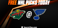 Free NHL Picks Today: St. Louis Blues vs Minnesota Wild 3/15/23