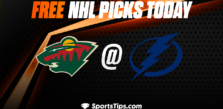 Free NHL Picks Today: Tampa Bay Lightning vs Minnesota Wild 1/24/23