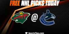 Free NHL Picks Today: Vancouver Canucks vs Minnesota Wild 12/10/22