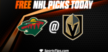 Free NHL Picks Today: Vegas Golden Knights vs Minnesota Wild 4/1/23