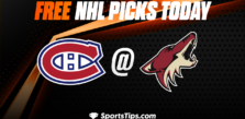 Free NHL Picks Today: Arizona Coyotes vs Montreal Canadiens 12/19/22