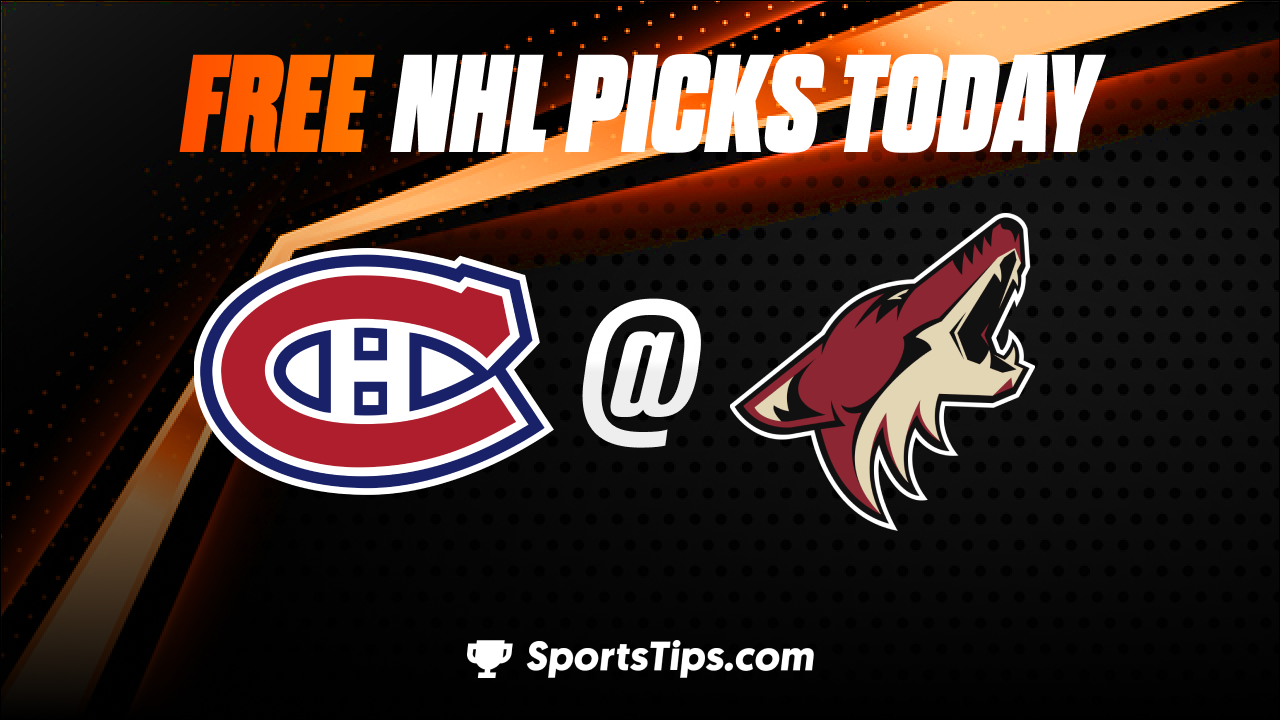 Free NHL Picks Today: Arizona Coyotes vs Montreal Canadiens 12/19/22