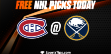 Free NHL Picks Today: Buffalo Sabres vs Montreal Canadiens 10/27/22