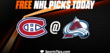 Free NHL Picks Today: Colorado Avalanche vs Montreal Canadiens 12/21/22