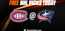 Free NHL Picks Today: Columbus Blue Jackets vs Montreal Canadiens 11/17/22