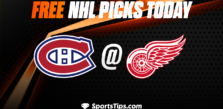 Free NHL Picks Today: Detroit Red Wings vs Montreal Canadiens 11/8/22