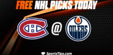 Free NHL Picks Today: Edmonton Oilers vs Montreal Canadiens 12/3/22
