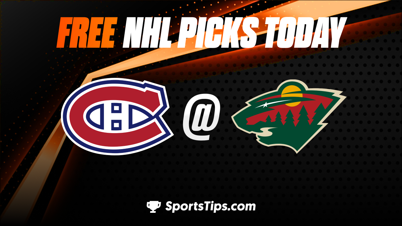 Free NHL Picks Today: Minnesota Wild vs Montreal Canadiens 11/1/22