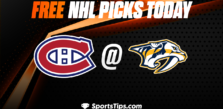 Free NHL Picks Today: Nashville Predators vs Montreal Canadiens 1/3/23