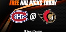 Free NHL Picks Today: Ottawa Senators vs Montreal Canadiens 1/28/23
